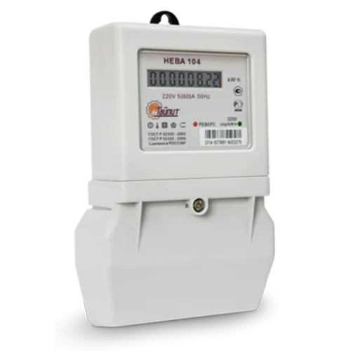 Счетчик "НЕВА" 104 1S0 5(60) однофазный, однотарифный